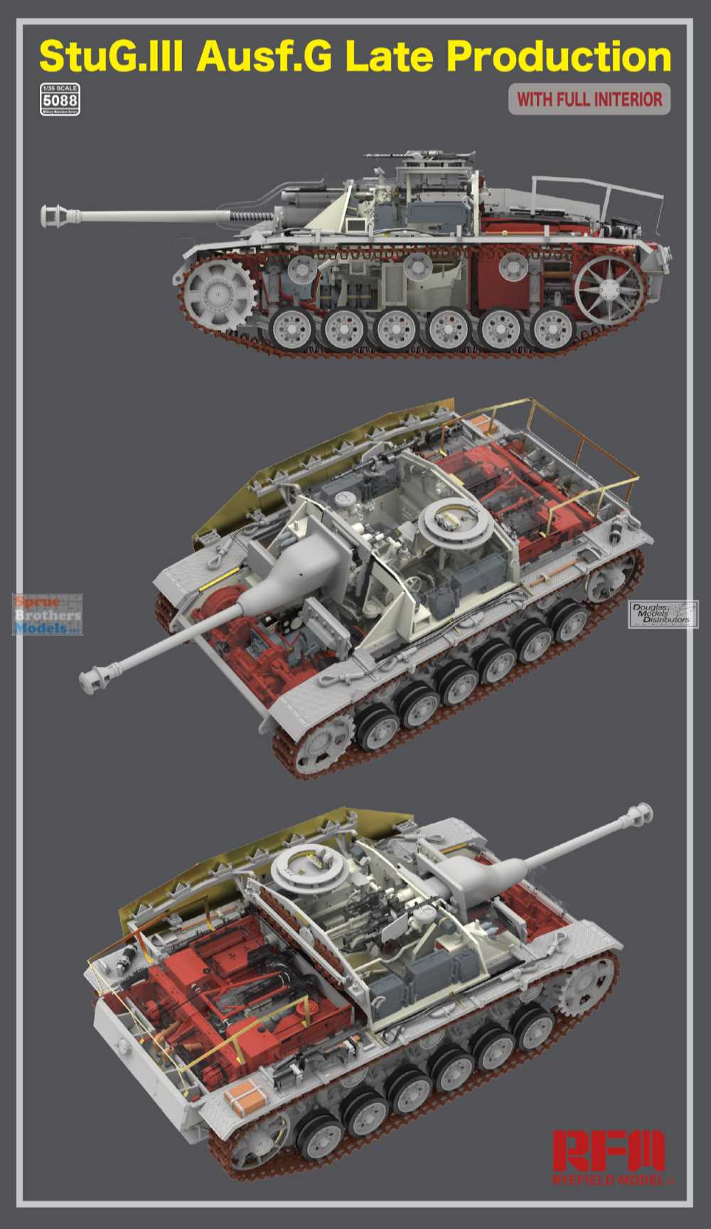 RFMRM5088 1:35 Rye Field Model StuG.III Ausf.G Late Production