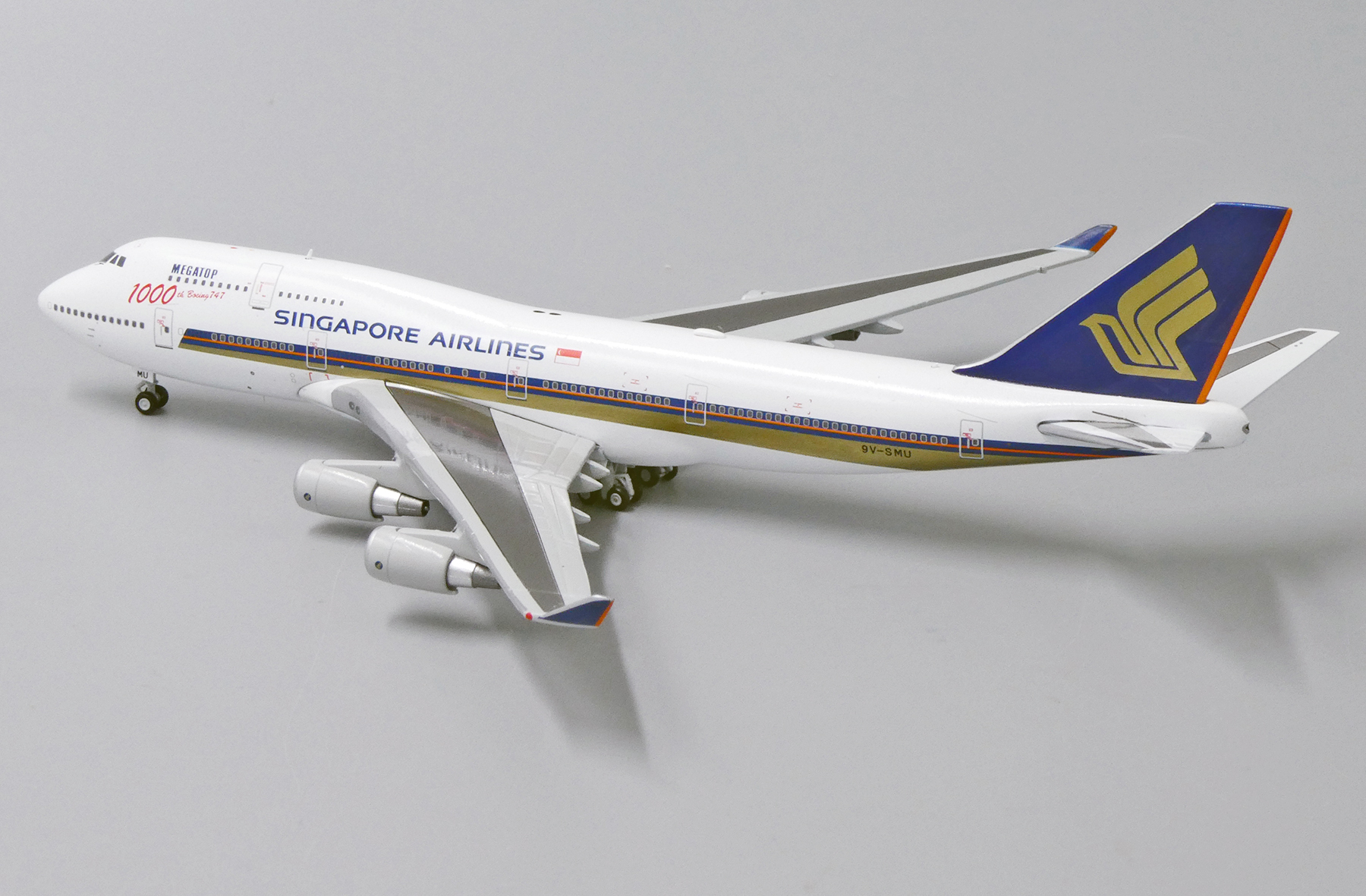 シンガポール航空 B747-F MEGA ARK 貨物機 模型 S シンガポール航空