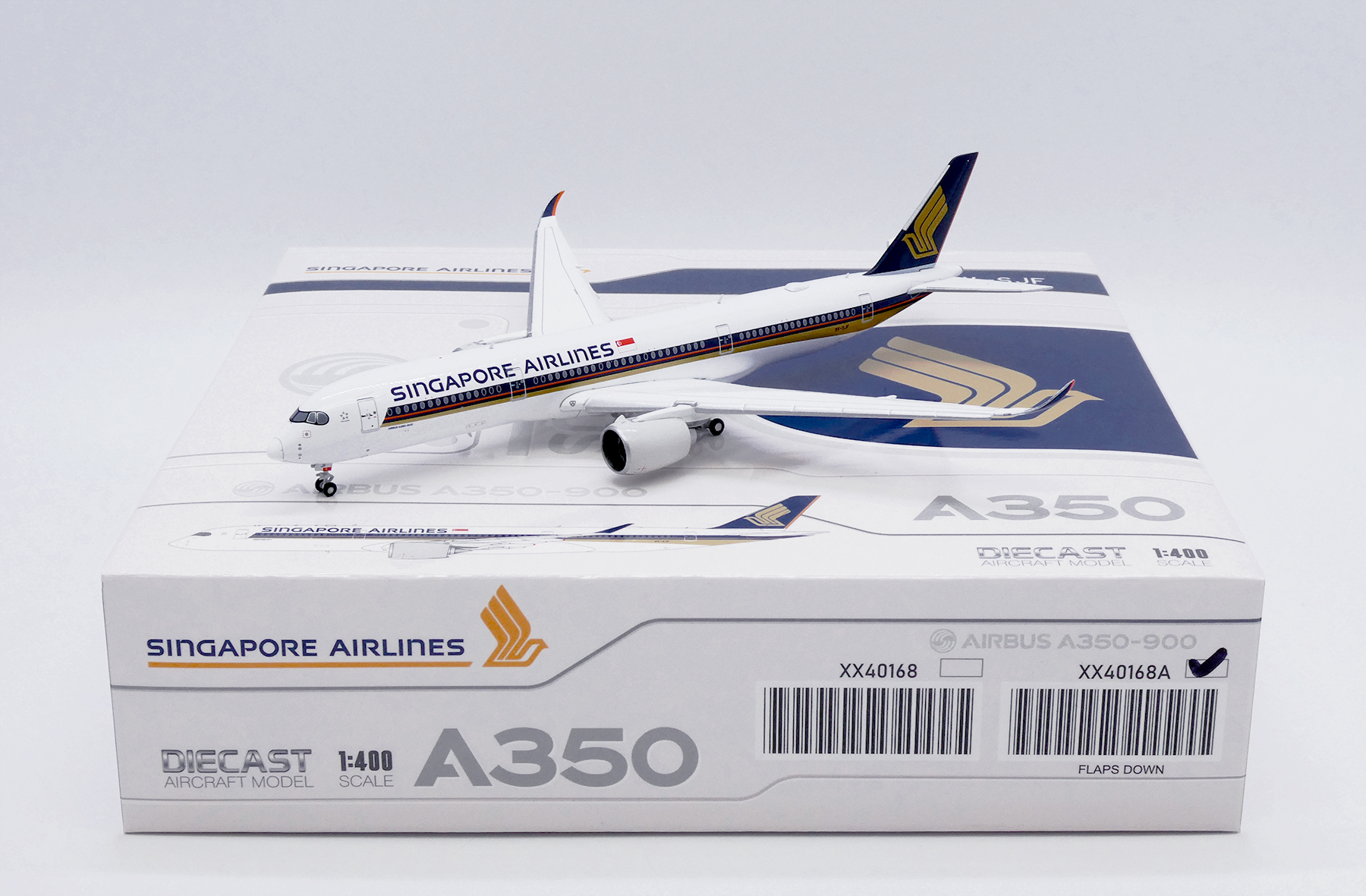 シンガポール航空 モデルプレーンA350-900 航空機模型 1/400 AIRBUS