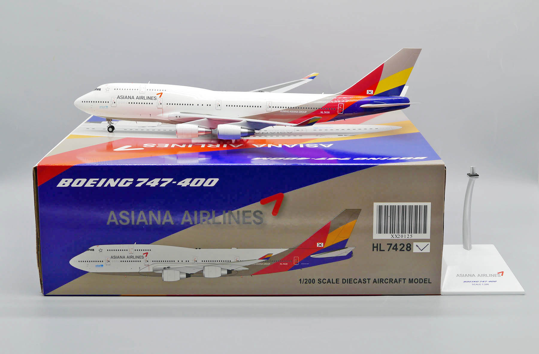 ScaleModelStore.com :: JC Wings 1:200 - XX20125 - Asiana Airlines