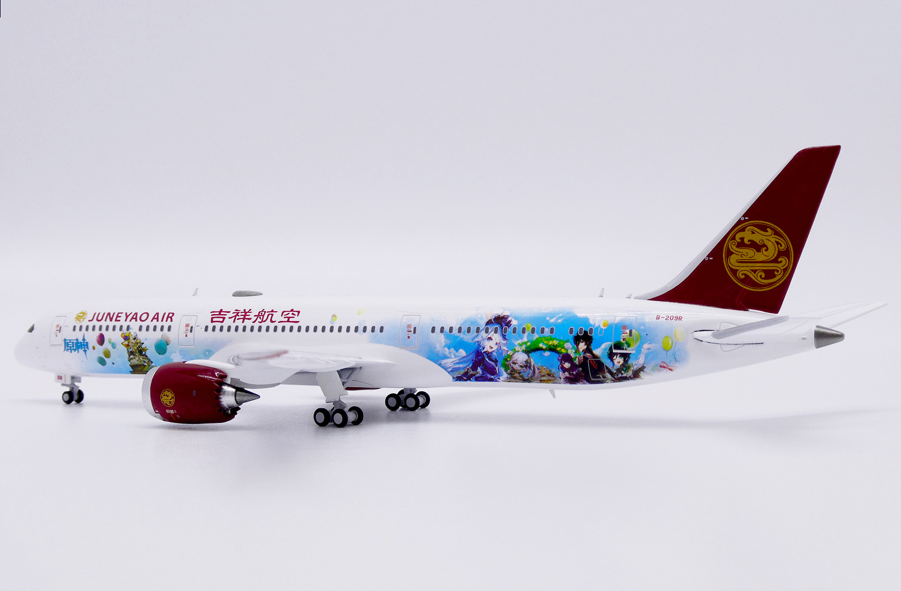 航空機・ヘリコプター JC Wings JUNEYAO AIR B789-9 B-209R 1/400