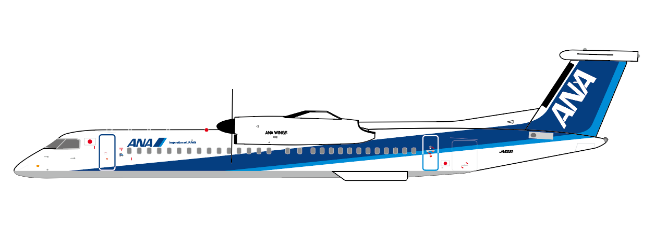 航空機・ヘリコプター 1/400 JC Wings ANA Q400 航空機・ヘリコプター