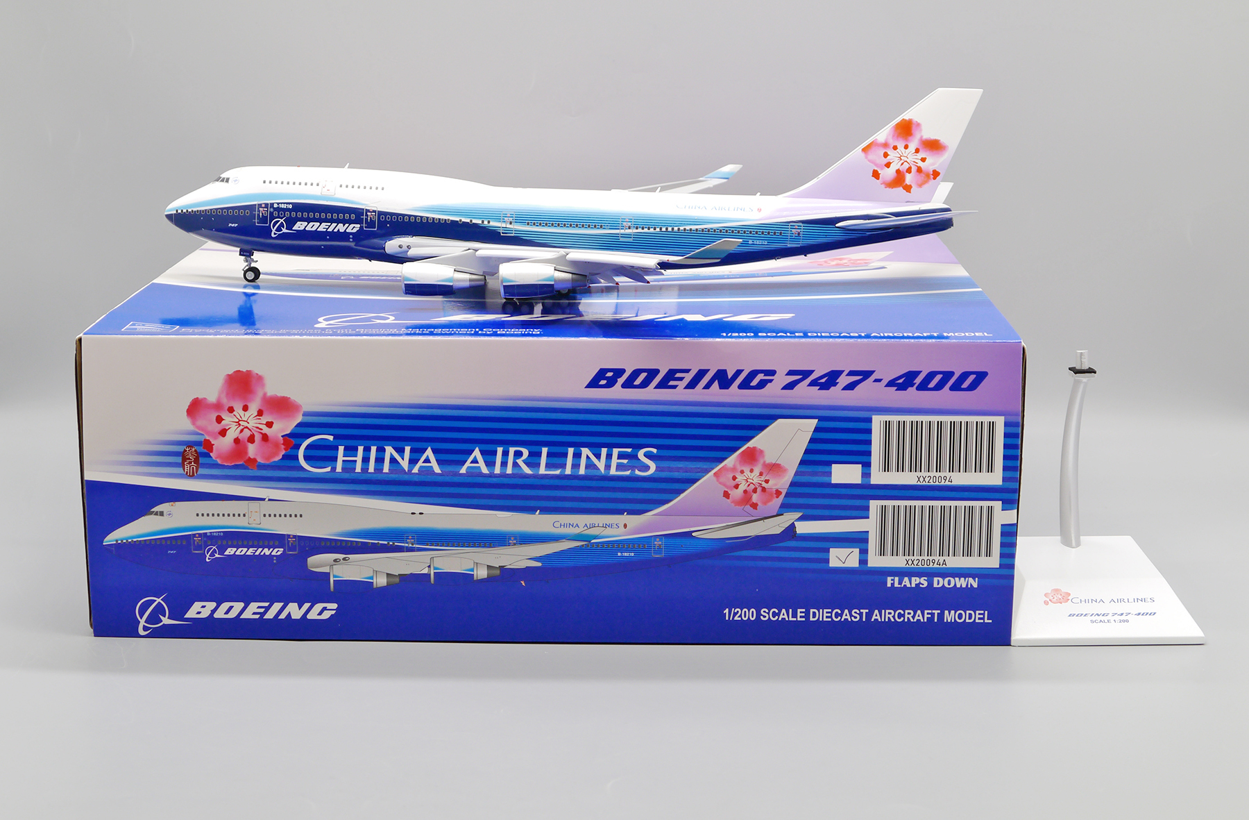 ScaleModelStore.com :: JC Wings 1:200 - XX20094A - China Airlines