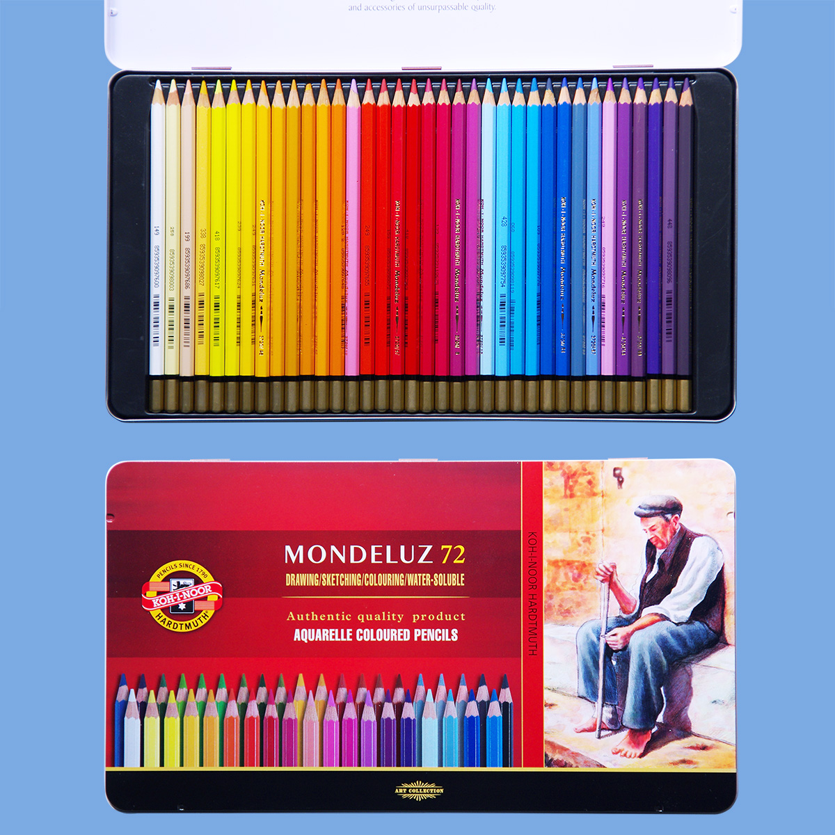 KINLOCH ANDERSON 水彩色鉛筆 36色 木製ケース KINLOCH ANDERSON 水彩