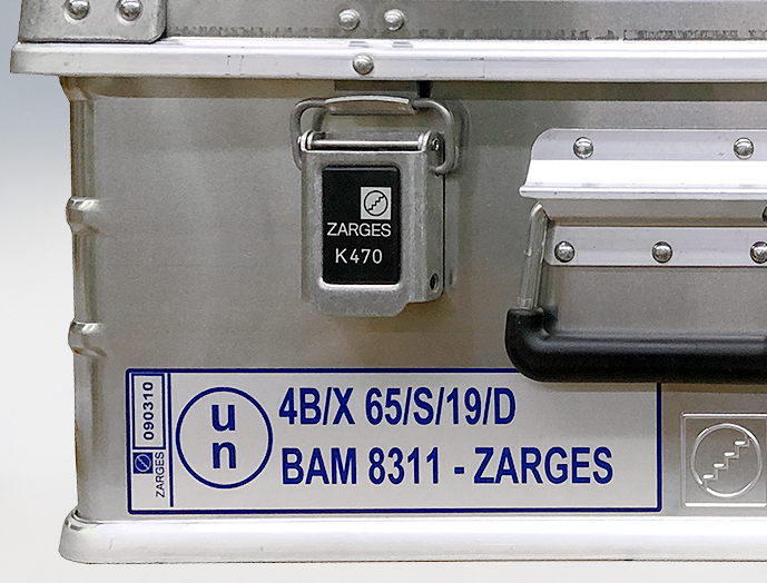 アルミボックスK470 ZRGS シリーズ ZRGS-40845-3｜輸送ケース／ラック