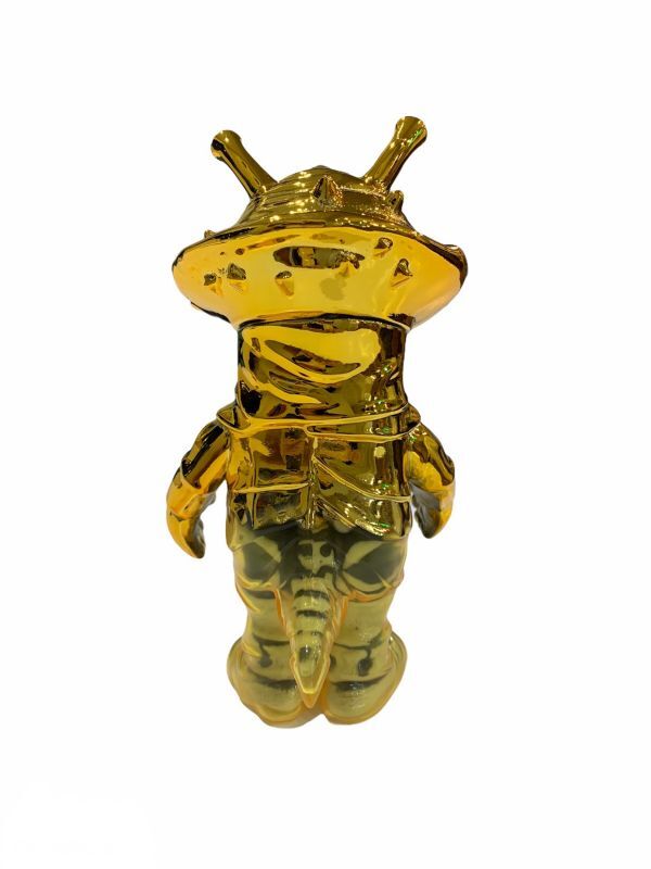 SECRETBASE 円谷プロ X-RAY カネゴン(クリア成型/骨/ゴールド