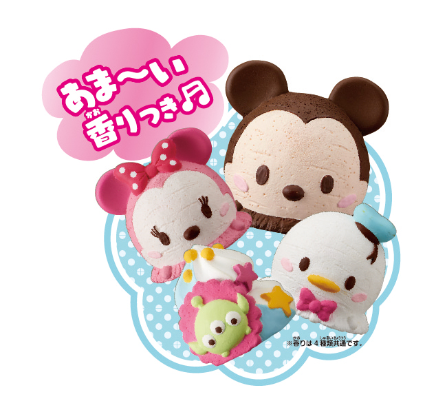 ディズニー ツムツムつんでぴょこぴょこ！にぎやかアイスクリーム