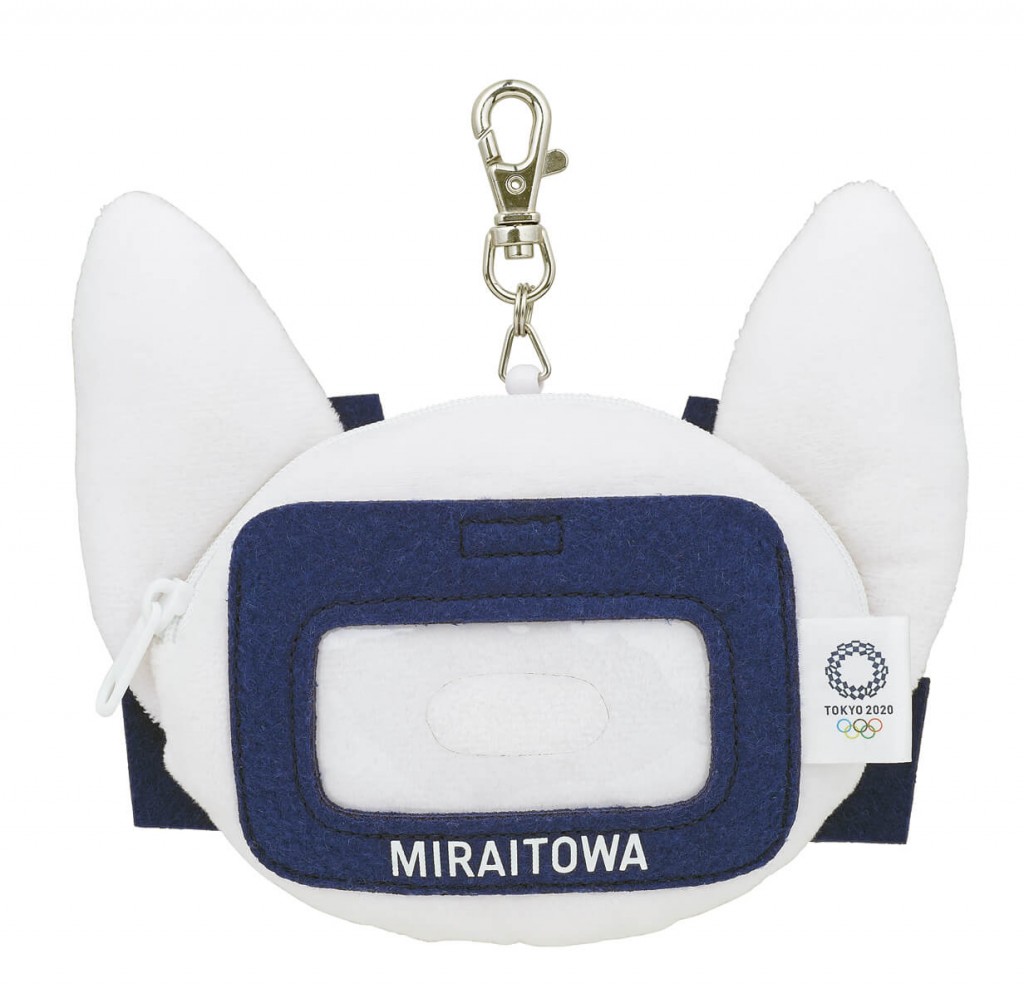 東京2020オリンピックマスコット ミライトワ リール付ぬいぐるみパス