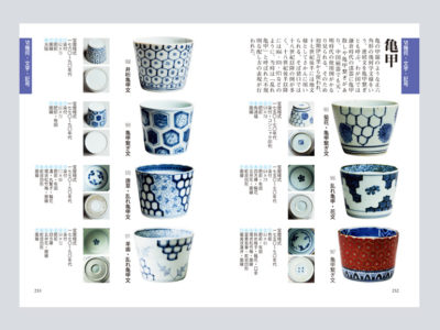 型紙印判 小紋 小猪口5客 型紙印判 小紋 小猪口5客