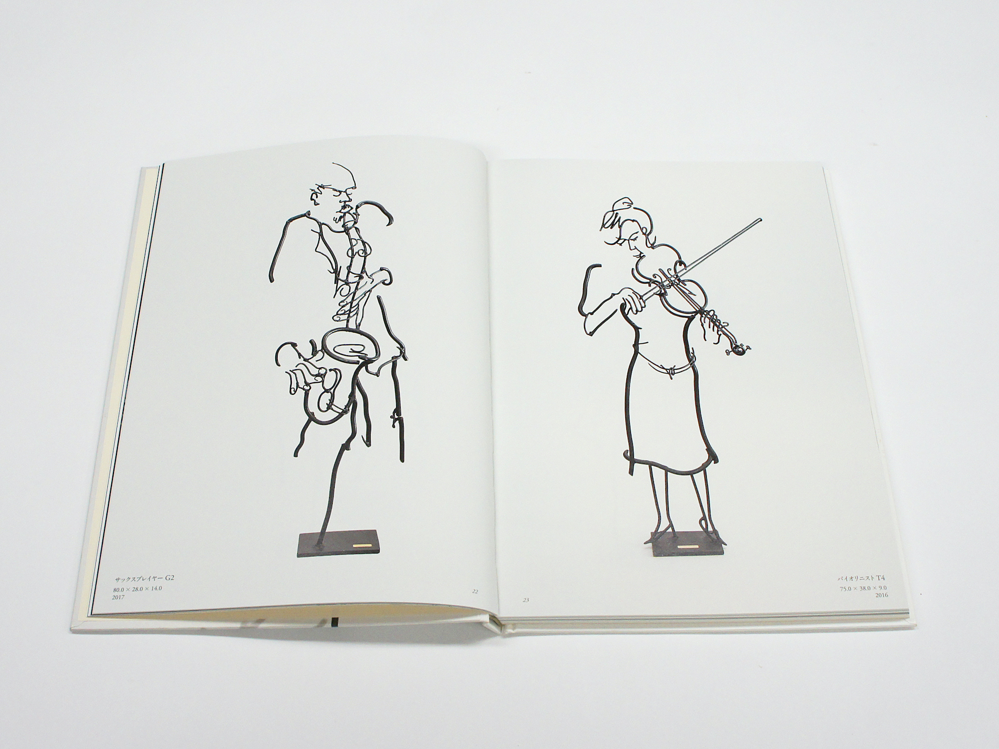 Groove&Swing 線で奏でるJAZZ 鉄筋彫刻と版画｜青幻舎 SEIGENSHA Art