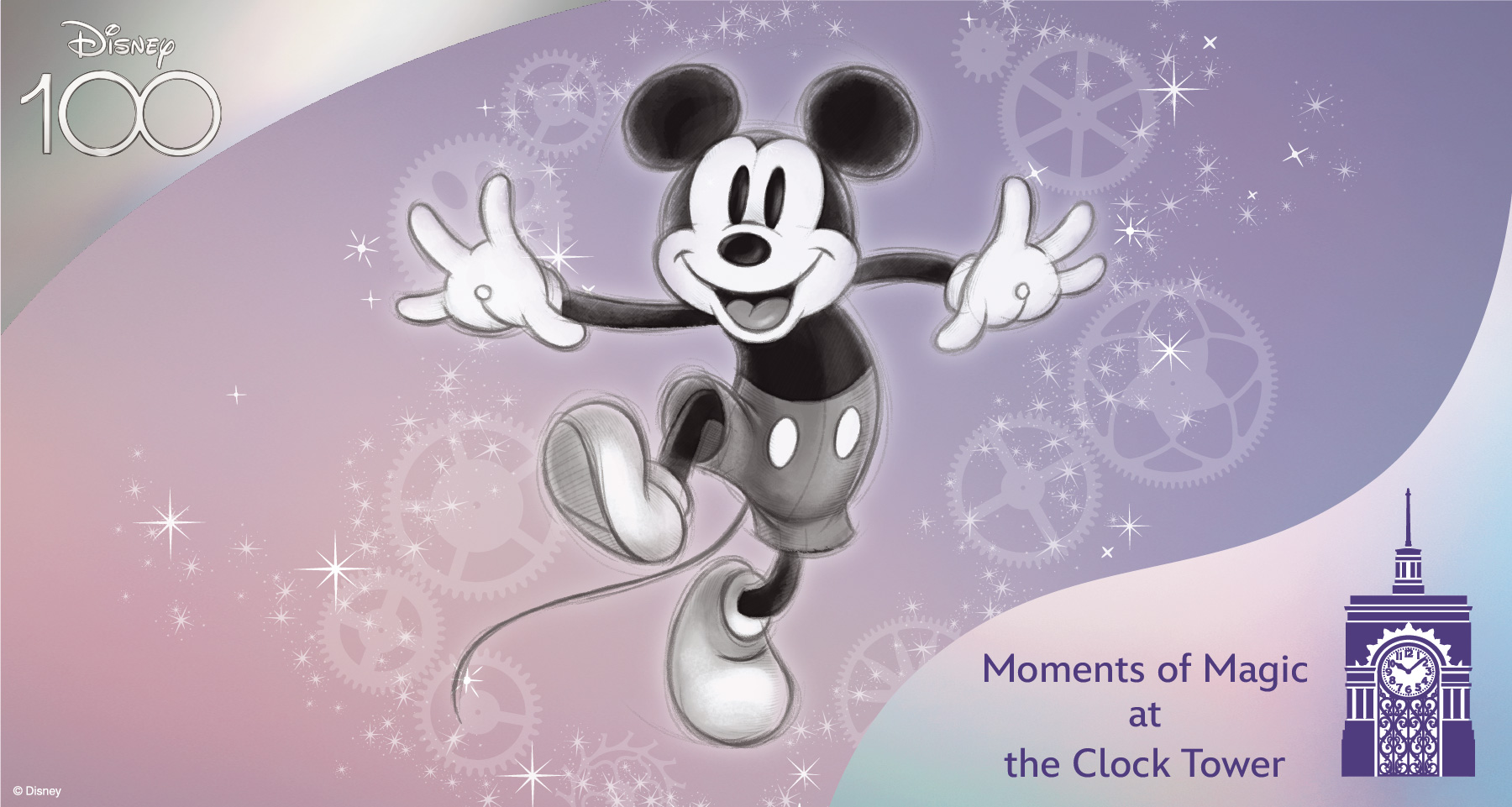 D23 2023年メンバー限定 ディズニー100周年 ミッキー 像 シルバー D23