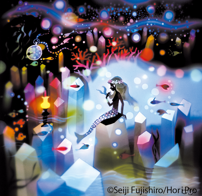 藤城清治 「夕日の思い出」950作限定 特別限定版 版画