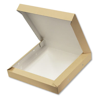 ピザクラフト無地箱10インチ: テイクアウト容器｜包装資材・梱包資材の