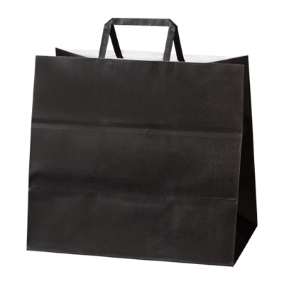 手さげ紙袋 黒 320×200×290: 紙袋・ポリ袋｜包装資材・梱包資材の
