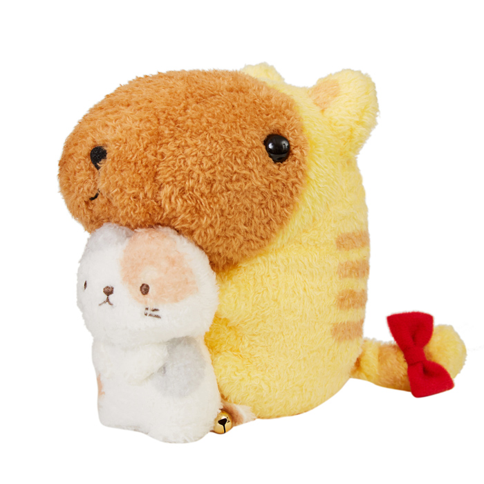 カピバラさん」ねこ ちゃとら ぬいぐるみ | ぬいぐるみのセキグチ