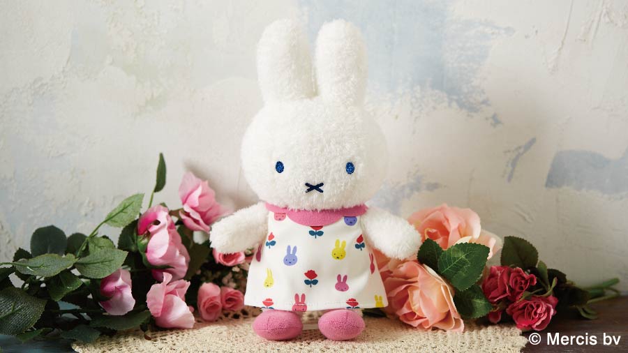 希少】ミッフィー セキグチ レトロ ぬいぐるみ miffy レア 花柄 2024年