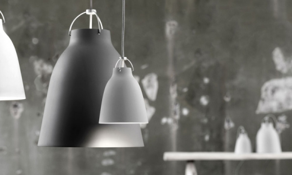 カラヴァッジオ マット ペンダントライト P3 / グレー25FRITZ HANSEN