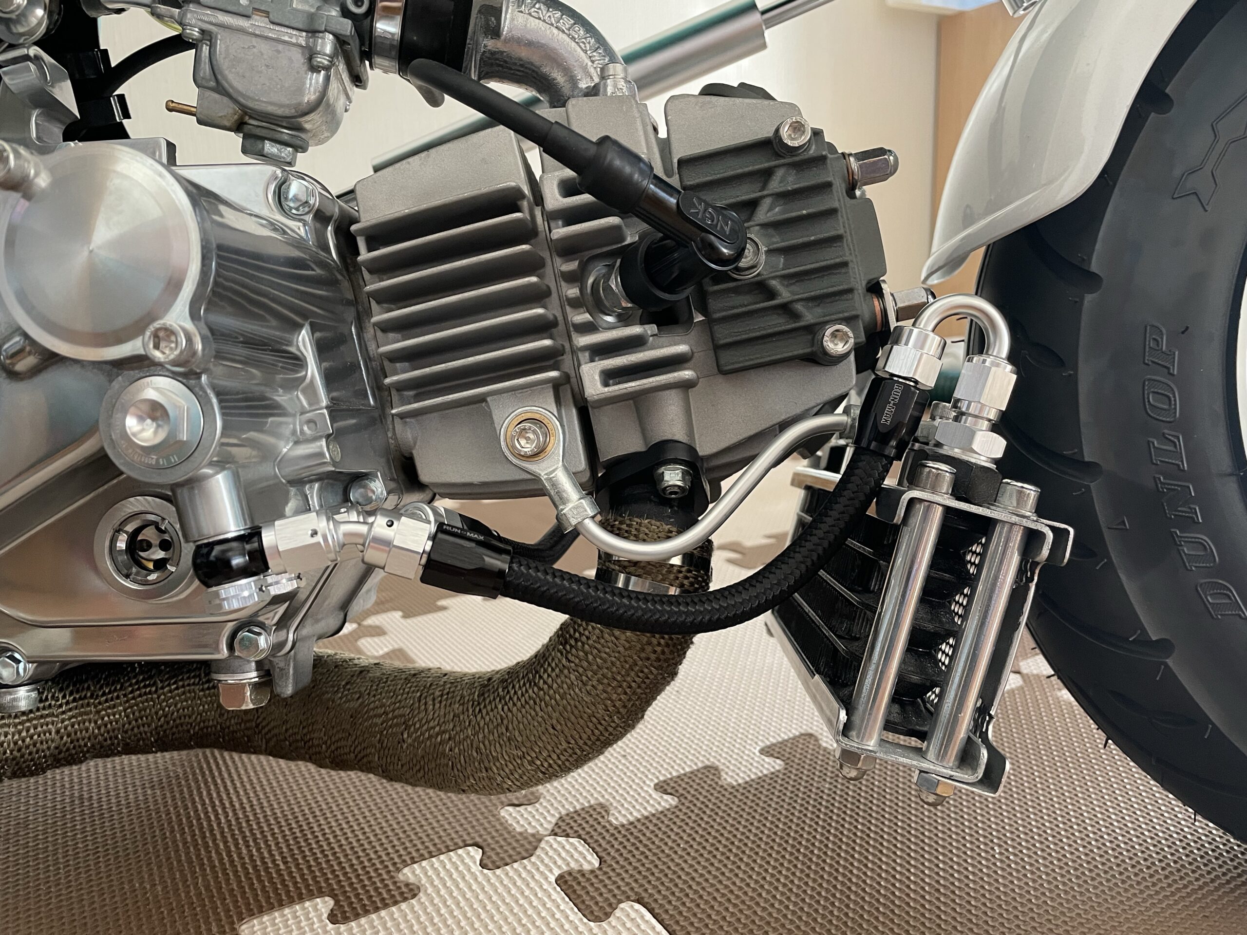 モンキー】おすすめのオイルクーラーは？結論、武川かシフトアップ