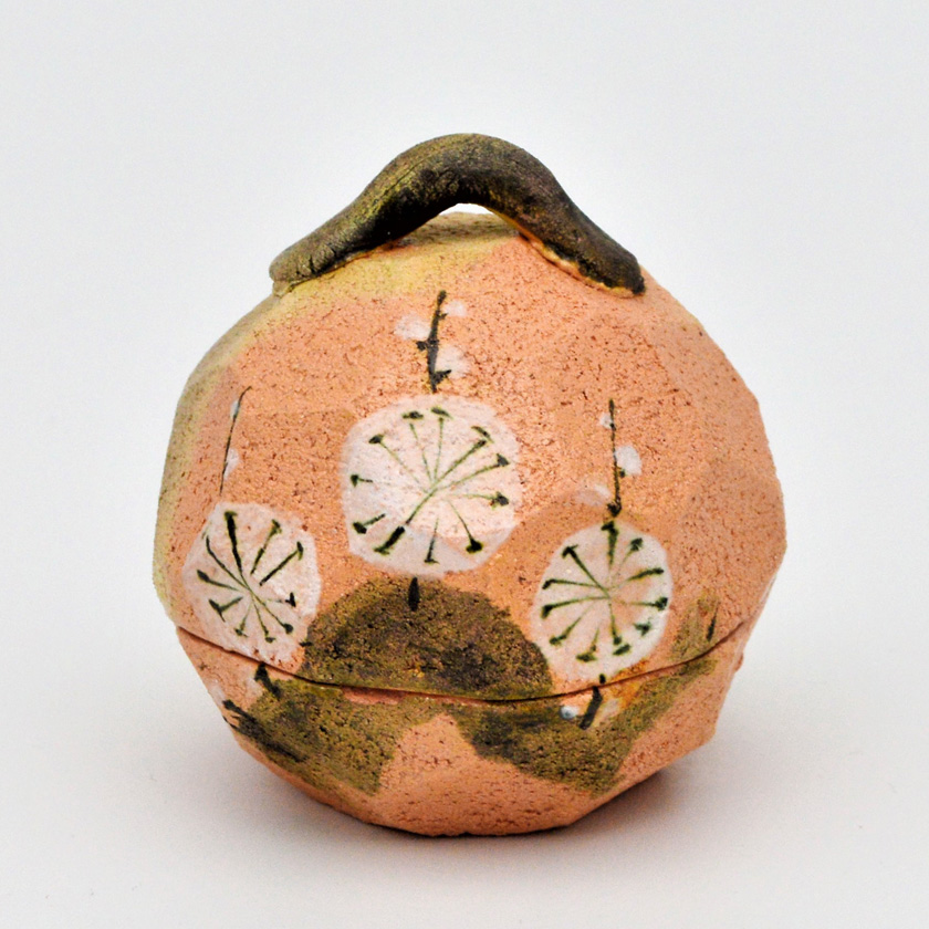 茶道具 香合（こうごう） 香合 槍梅 佐々木 昭楽