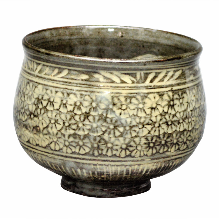 薩摩焼 苗代川 塩笥 塩笥茶碗 茶道具 古美術 古道具 アンティーク 茶碗