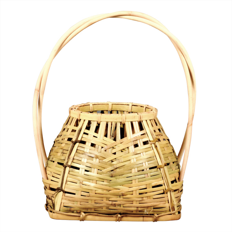 茶道具 花籠（はなかご） 本宗全籠 藤手 宗全好写 （上塗竹入子