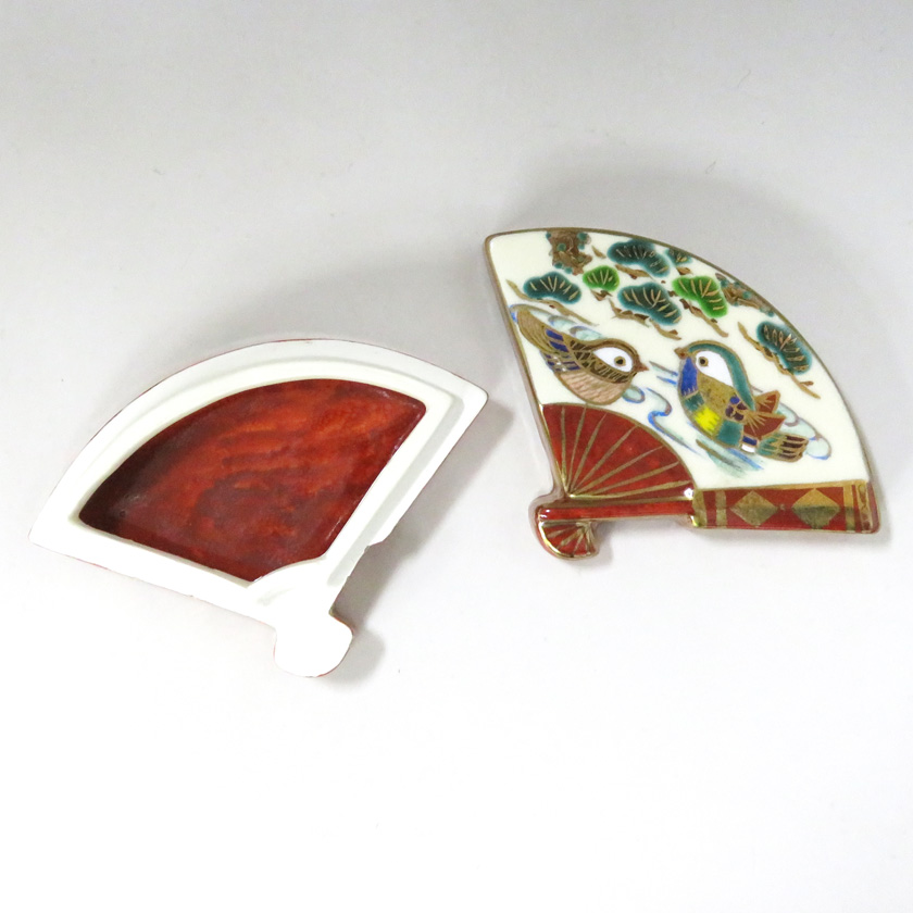 茶道具 香合（こうごう） 開扇 鴛鴦 香合 橋本 永豊 | 千年の香り 千紀園