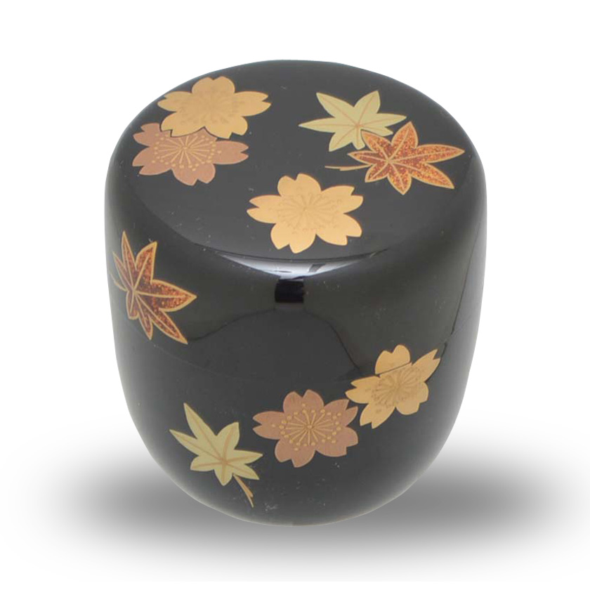 花篭蒔絵 中棗 治峰 【公式通販】