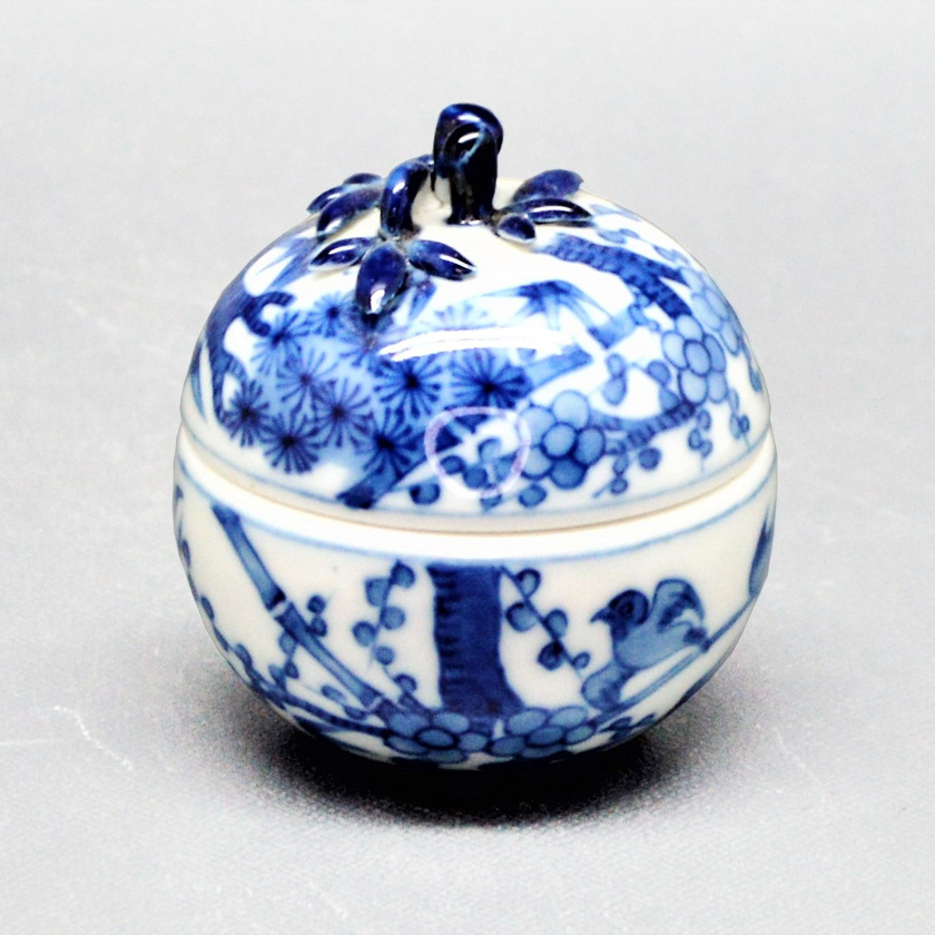 茶道具 香合（こうごう） 香合 祥瑞 蜜柑 景徳鎮 王懐英 | 千年の香り