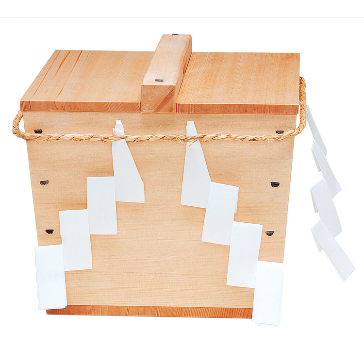 茶道具 水指（水差・みずさし） 釣瓶水指 木地 利休好写 木曽檜 極上