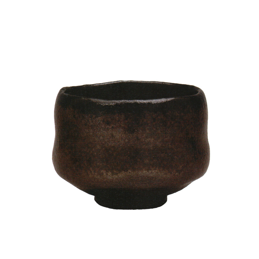 茶道具 抹茶茶碗（まっちゃちゃわん） 一入写 黒楽 「嘉辰」 茶碗
