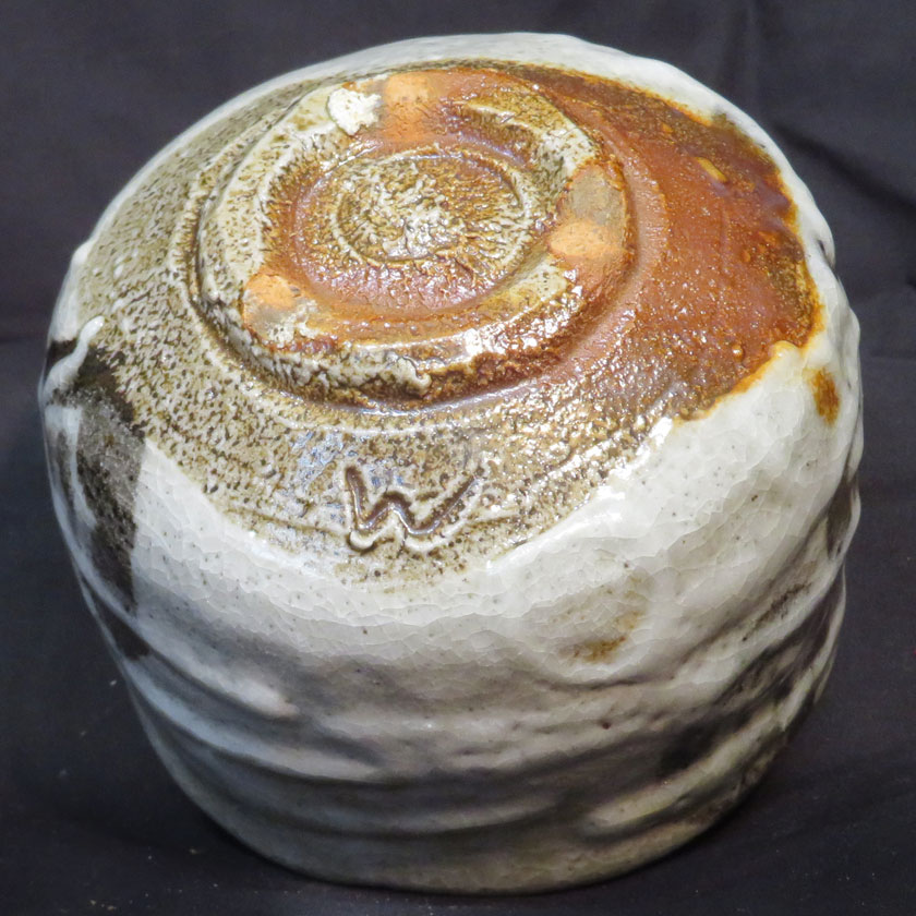 スコネコ専用木戸貞昭／土灰志野茶碗／昭43 木戸貞昭／土灰志野茶碗