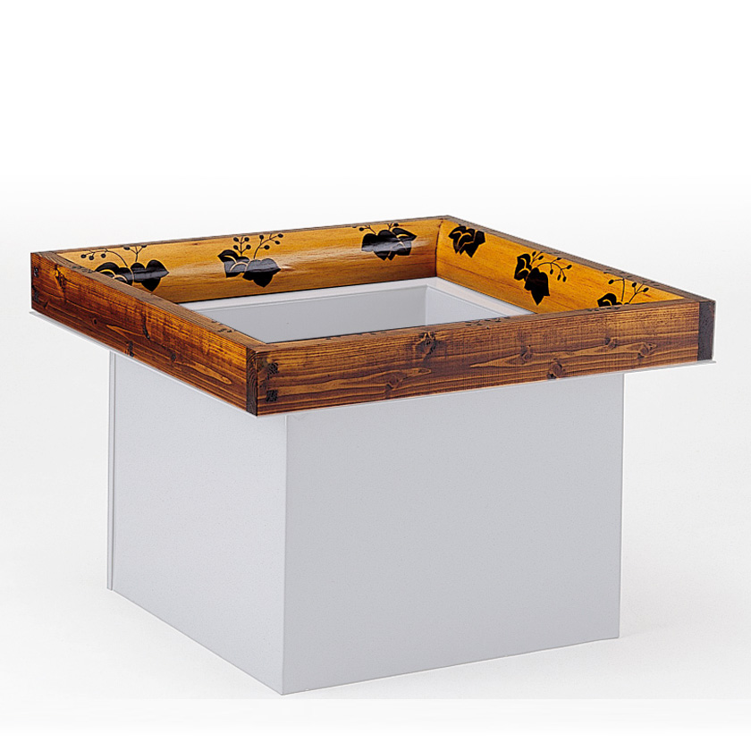 茶道具 炉縁（ろぶち） 大炉炉縁 踊桐 玄々斎好写 角出俊平 ※画像は