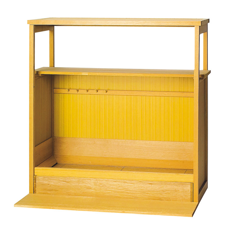 茶道具 水屋道具（みずやどうぐ） 組立式置水屋 置水屋