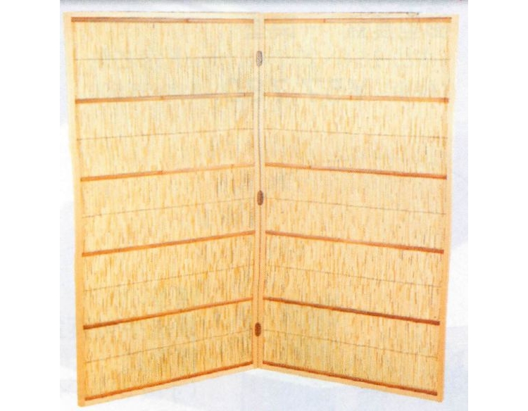 茶道具 花寄屏風 二枚折 花寄屏風