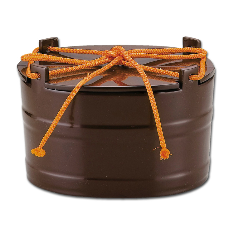 茶道具 水指 飴釉 瓢形 渦紋 裏千家 仙叟好 楽焼 吉村楽入 萬福堂 鵬雲斎