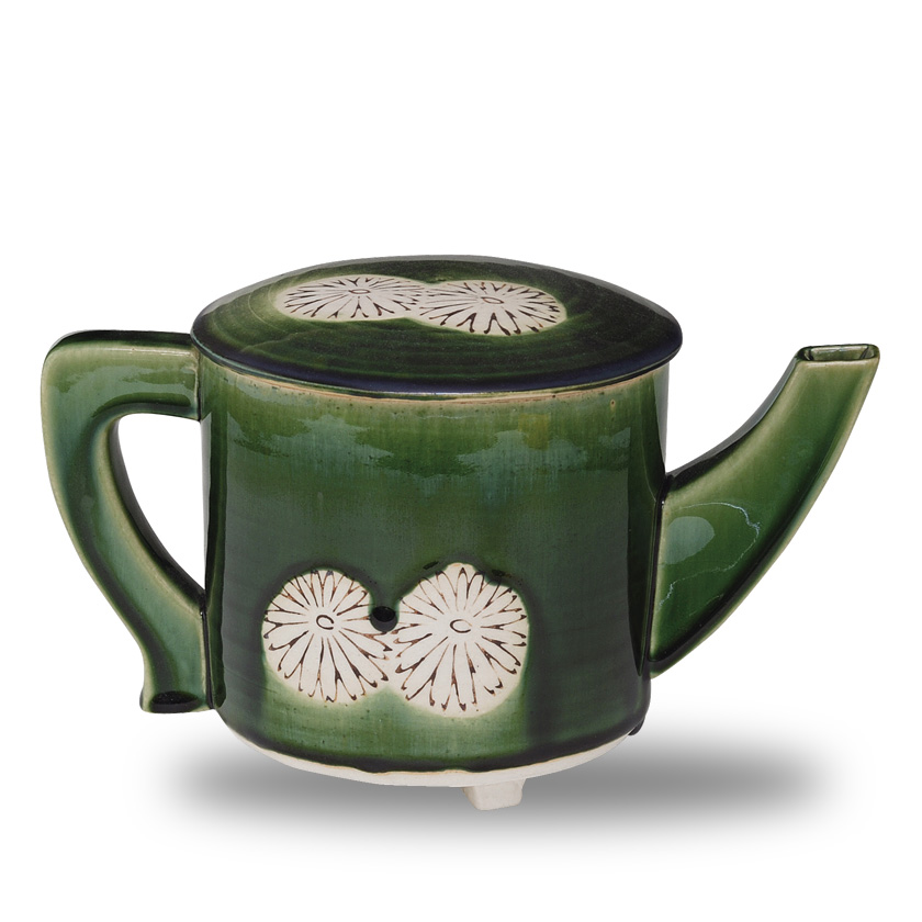 茶道具 水次（水注・みずつぎ） 片口水注 織部 加藤五陶