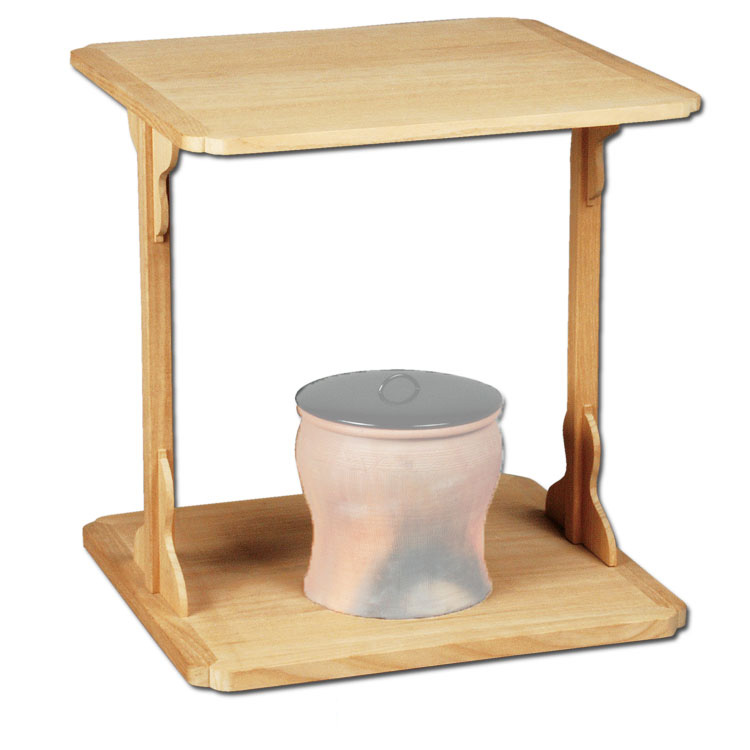 茶道具 棚（たな） 桐 四方棚 瓢 鵬雲斎好写 小林幸斎 ※画像はイメージ