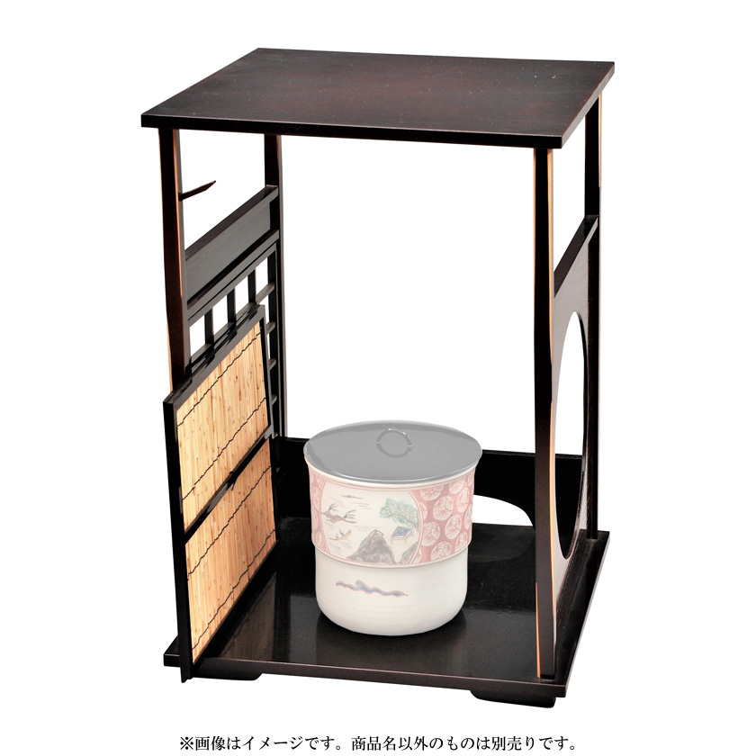 茶道具 棚（たな） 圓能斎好写 吉野棚 中村宗悦 ○水指は別売です。