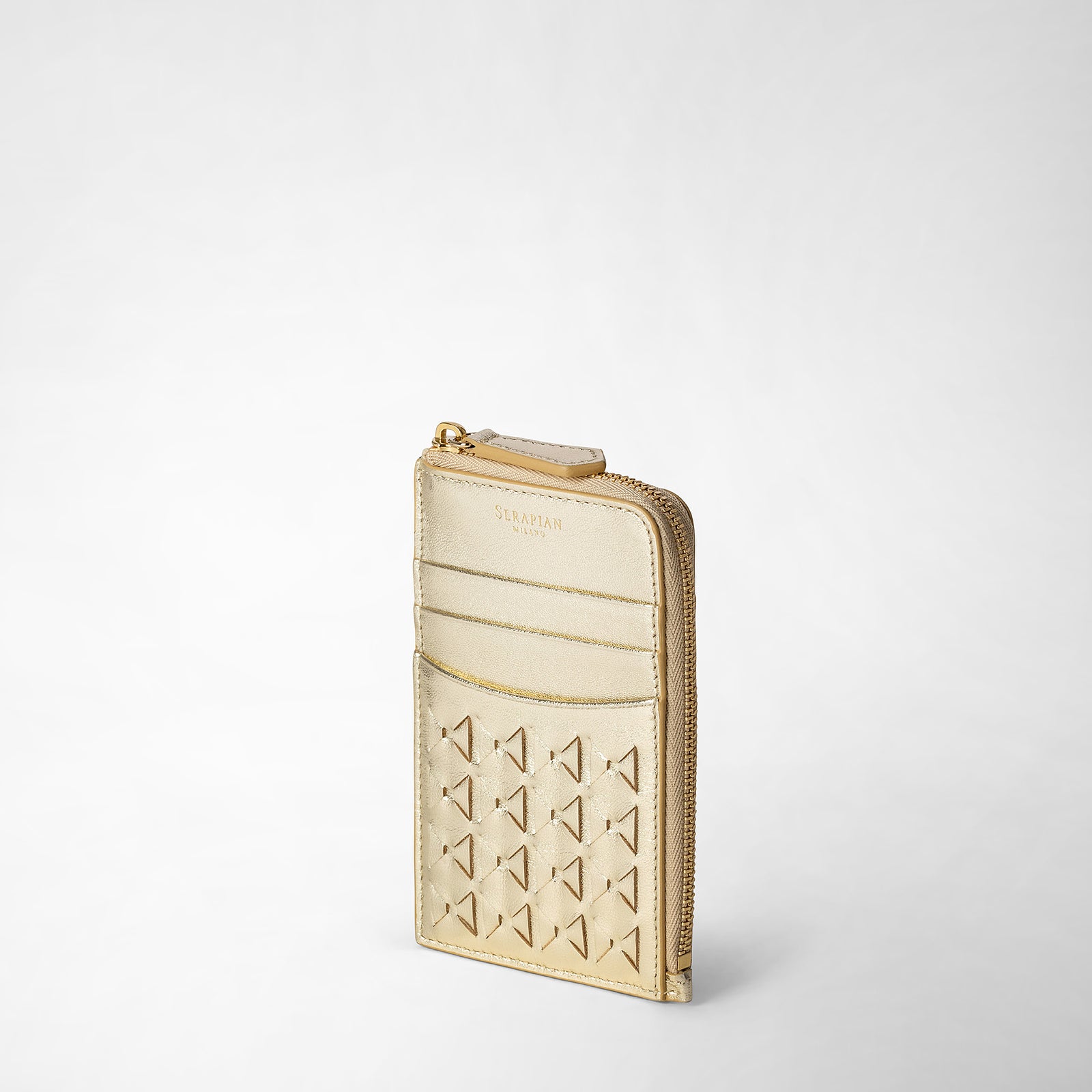 ZIP CARD CASE IN MOSAICO