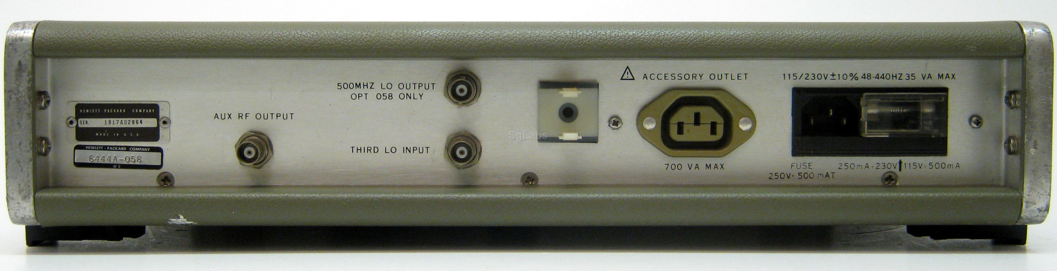 HEWLETTPACKRD SPECTRUM ANALYZER 8590A 【公式通販】
