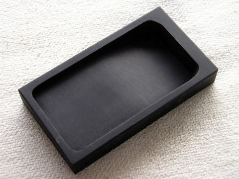 羅紋硯 角型 四五平 - 習字セット・習字道具販売 習字屋