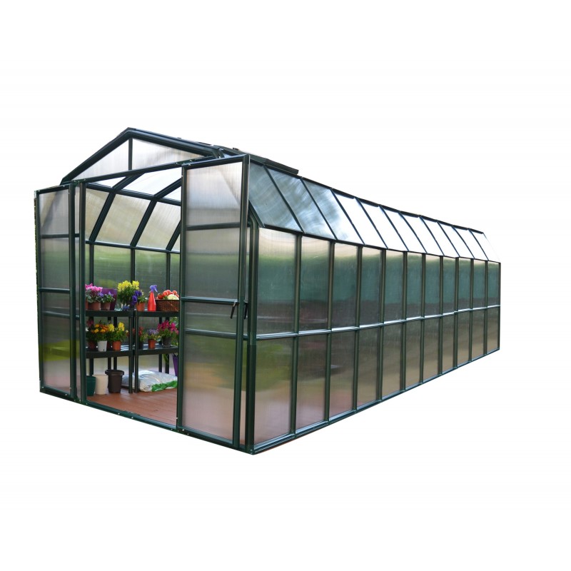 Palram – Canopia 8x20 Grand Gardener 2 Greenhouse - Twin Wall (HG7220)