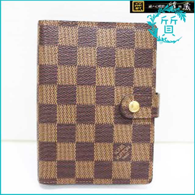 ルイヴィトン・ダミエ柄 手帳カバー 未使用】ルイヴィトン ダミエ 手帳