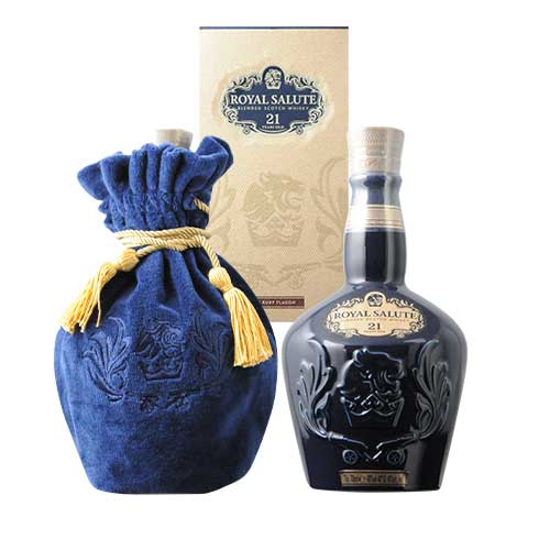 旧ボトル】シーバスブラザーズ ロイヤルサルート スコッチウイスキー 21年