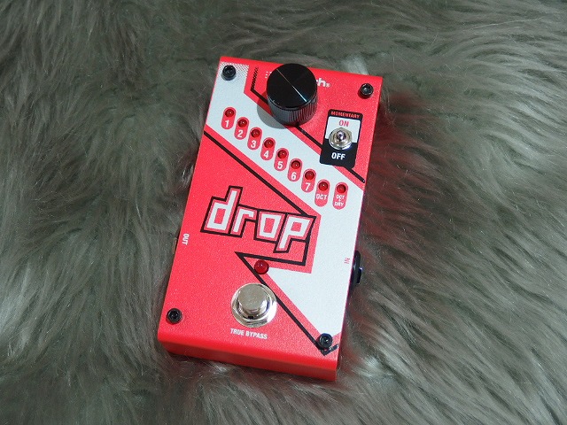 drop ギターエフェクター 赤 Digitech / DROP ギターエフェクター