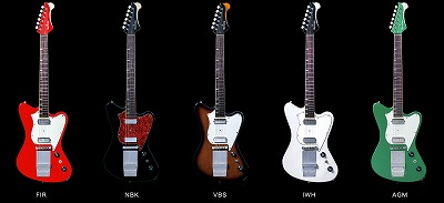 エレキ女子必見！？お洒落でカワイイエレキギター！【KH-CYGNET