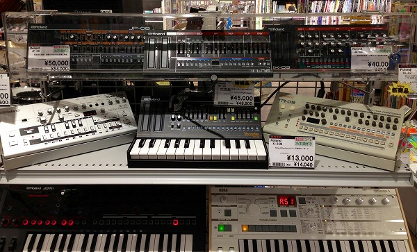 新製品】Roland Boutique 第2弾！TR-09、TB-03、VP-03今なら在庫