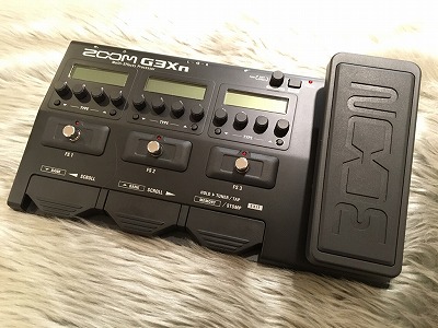 説明書あり ZOOM G3Xn マルチエフェクター 音出し確認 メモリー初期化