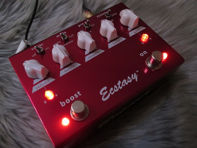 生産終了】Bogner ecstasy red エフェクター 生産終了】Bogner ecstasy