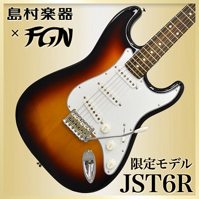 fujigen フジゲンストラトキャスター JST6M BK